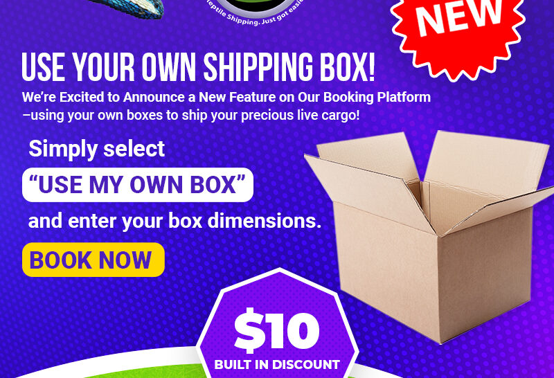 Want to use your own box? No problem!
